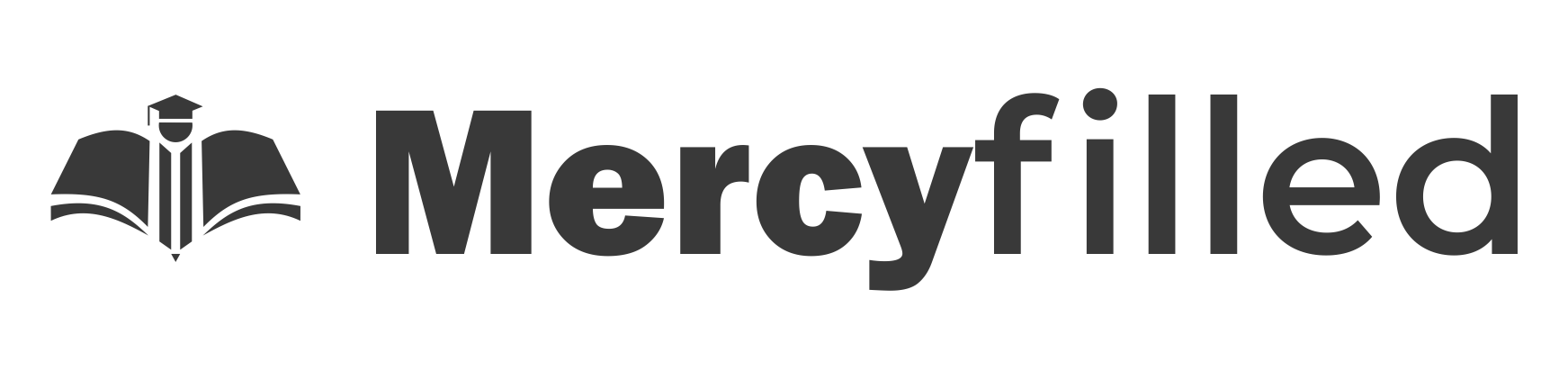 Mercyfilled logo in black
